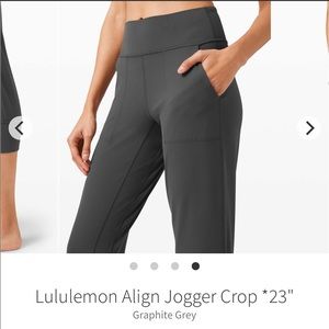Lululemon Align Jogger Crop